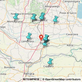 Mappa Via Achille Grandi, 45100 Rovigo RO, Italia (13.75083)