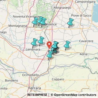 Mappa Via Achille Grandi, 45100 Rovigo RO, Italia (10.06538)