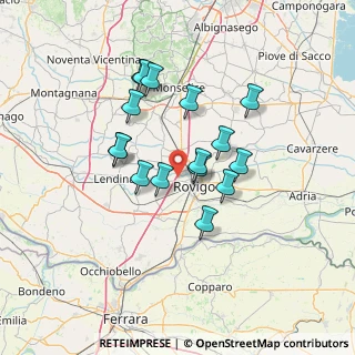Mappa Via Achille Grandi, 45100 Rovigo RO, Italia (11.50188)