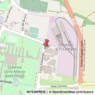 Mappa Corso Pastrengo, 51, 10093 Collegno, Torino (Piemonte)