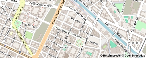 Mappa Turín