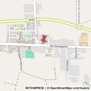 Mappa Via Giuseppina, 97, 26042 Cingia de' Botti, Cremona (Lombardia)