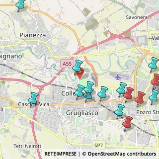Mappa Piazza Avis, 10093 Collegno TO, Italia (2.73533)