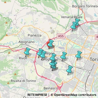 Mappa Piazza Avis, 10093 Collegno TO, Italia (3.72615)