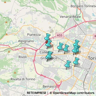 Mappa Piazza Avis, 10093 Collegno TO, Italia (3.35455)