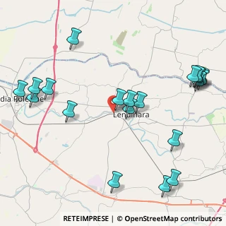 Mappa Via Oslavia Centro, 45026 Lendinara RO, Italia (5.2225)