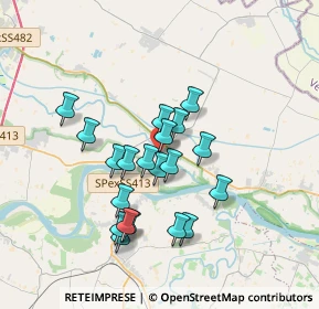 Mappa Via Nino Bixio, 46034 Bagnolo San Vito MN, Italia (3.02)