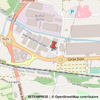 Mappa Via Mahatma Gandhi, 15A, 10051 Avigliana, Torino (Piemonte)