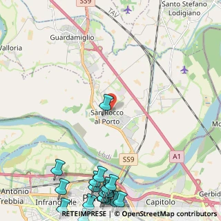 Mappa Via Martiri della Libertà, 26865 San Rocco al Porto LO, Italia (3.62)