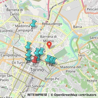 Mappa Via Como, 10152 Torino TO, Italia (1.80154)