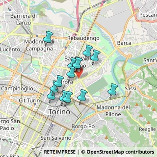 Mappa Via Como, 10152 Torino TO, Italia (1.34214)