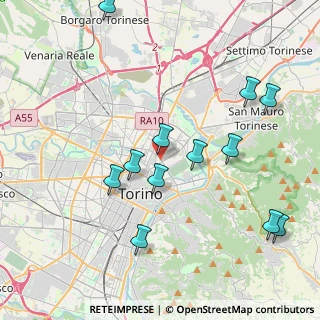 Mappa Via Como, 10152 Torino TO, Italia (4.40667)