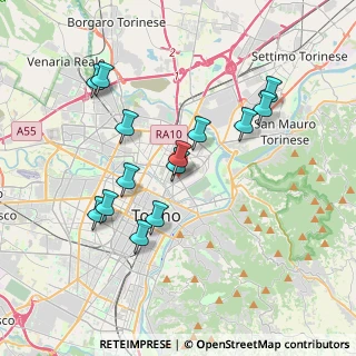 Mappa Via Como, 10152 Torino TO, Italia (3.53143)