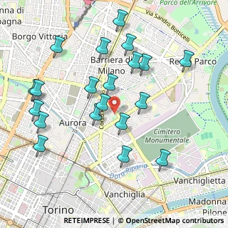 Mappa Via Como, 10152 Torino TO, Italia (1.0635)