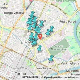 Mappa Via Como, 10152 Torino TO, Italia (0.719)