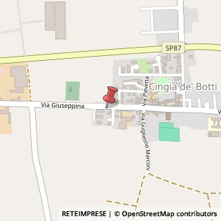 Mappa Via Giuseppina, 8, 26042 Cingia de' Botti, Cremona (Lombardia)