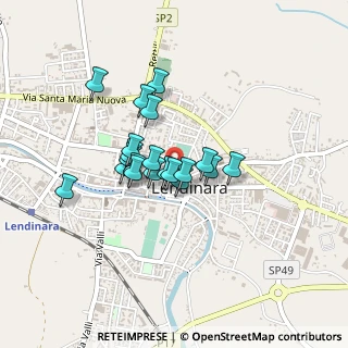Mappa Via S. Sofia, 45026 Lendinara RO, Italia (0.3005)