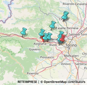 Mappa Via Cascina Tolosa, 10090 Ferriera TO, Italia (10.87818)