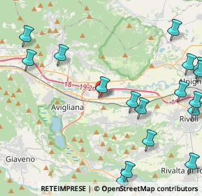 Mappa Via Cascina Tolosa, 10090 Ferriera TO, Italia (6.3645)