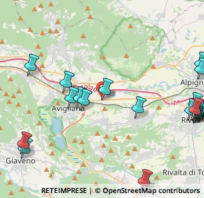 Mappa Via Cascina Tolosa, 10090 Ferriera TO, Italia (5.7035)