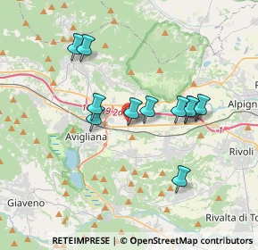 Mappa Via Cascina Tolosa, 10090 Ferriera TO, Italia (3.10455)