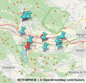 Mappa Via Cascina Tolosa, 10090 Ferriera TO, Italia (3.46)