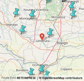 Mappa Vicolo da Carrara, 45026 Lendinara RO, Italia (24.915)