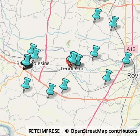 Mappa 45026 Lendinara RO, Italia (7.903)