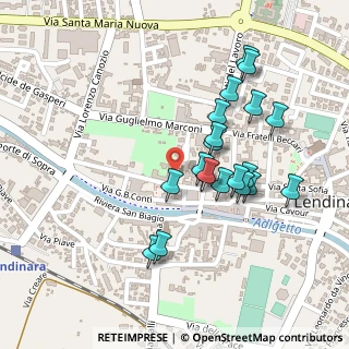 Mappa Via Giuseppe Garibaldi, 45026 Lendinara RO, Italia (0.2155)