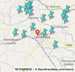 Mappa 45026 Lendinara RO, Italia (2.35722)