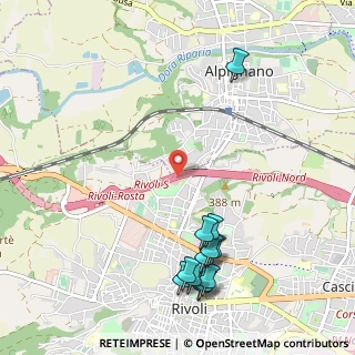 Mappa Tangenziale Nord di Torino Tang.le, 10091 Alpignano TO, Italia (1.2975)