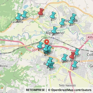Mappa Tangenziale Nord di Torino Tang.le, 10091 Alpignano TO, Italia (2.1215)