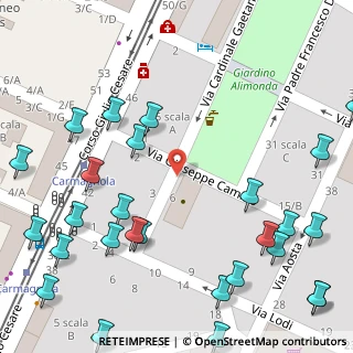 Mappa Via Giuseppe Camino, 10152 Torino TO, Italia (0.09259)