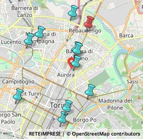 Mappa Via Giuseppe Camino, 10152 Torino TO, Italia (2.26583)