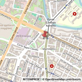 Mappa Corso Alessandro Tassoni, 79/4, 10143 Torino, Torino (Piemonte)