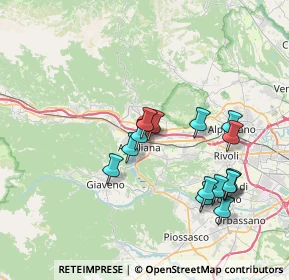 Mappa Corso Torino, 10051 Avigliana TO, Italia (7.324)