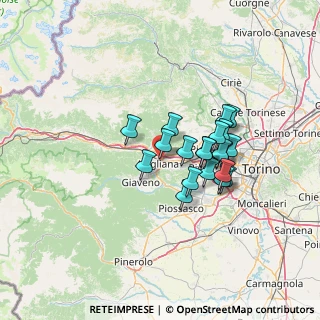 Mappa Corso Torino, 10051 Avigliana TO, Italia (10.51)