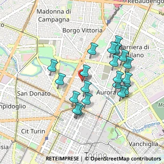 Mappa Via Urbino, 10152 Torino TO, Italia (0.874)