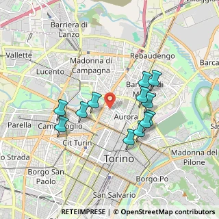 Mappa Via Urbino, 10152 Torino TO, Italia (1.58417)