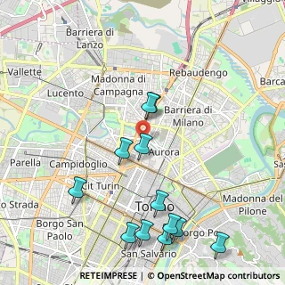 Mappa Via Urbino, 10152 Torino TO, Italia (2.37833)