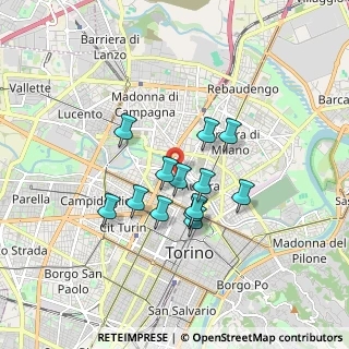 Mappa Via Urbino, 10152 Torino TO, Italia (1.32769)