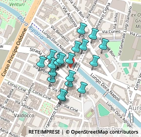 Mappa Lungo Dora Agrigento, 10152 Torino TO, Italia (0.16)