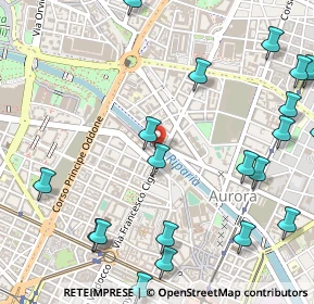 Mappa Lungo Dora Agrigento, 10152 Torino TO, Italia (0.7275)