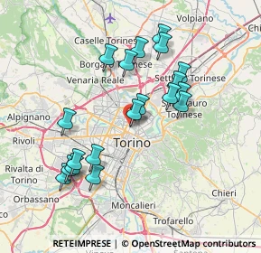 Mappa Lungo Dora Agrigento, 10152 Torino TO, Italia (7.05053)