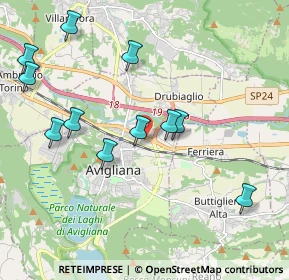 Mappa Via Generale Carlo Alberto dalla Chiesa, 10051 Avigliana TO, Italia (2.13273)