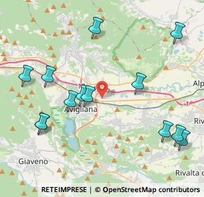 Mappa Viale M. Gandhi, 10050 Avigliana TO, Italia (4.74154)