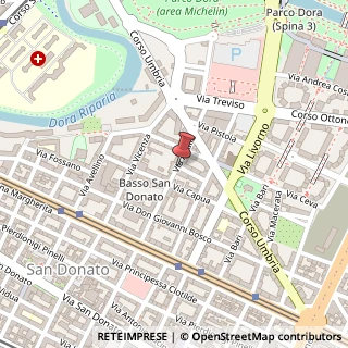 Mappa Via aquila, 10144 Torino, Torino (Piemonte)
