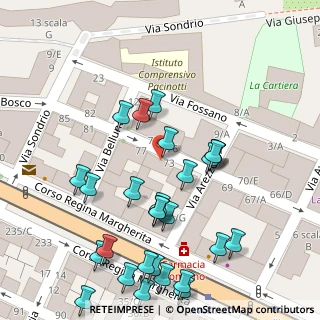 Mappa Via Belluno, 10144 Torino TO, Italia (0.06429)