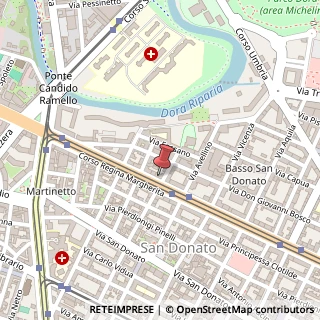 Mappa Corso Regina Margherita, 256, 10144 Torino, Torino (Piemonte)
