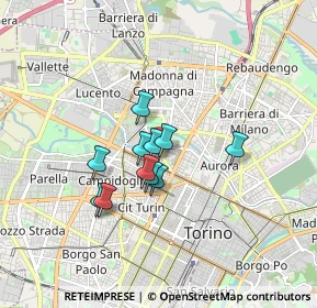 Mappa Via Graziadio Ascoli, 10144 Torino TO, Italia (1.17273)